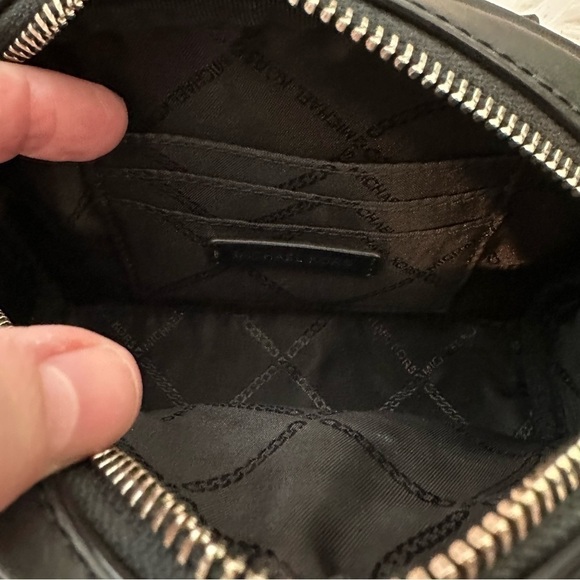 MICHAEL Michael Kors Williamsburg Extra Small Bowling Crossbody Bag Black - Picture 6 of 6